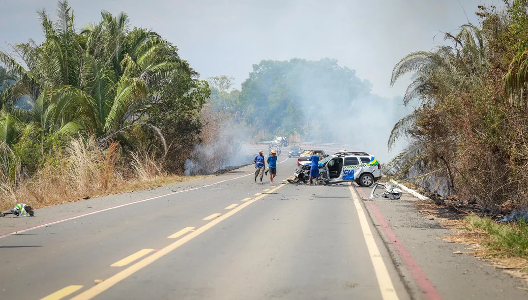 Acidente ocorreu no Rodoanel de Teresina