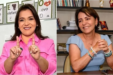 Adriane Lopes e Emília Corrêa