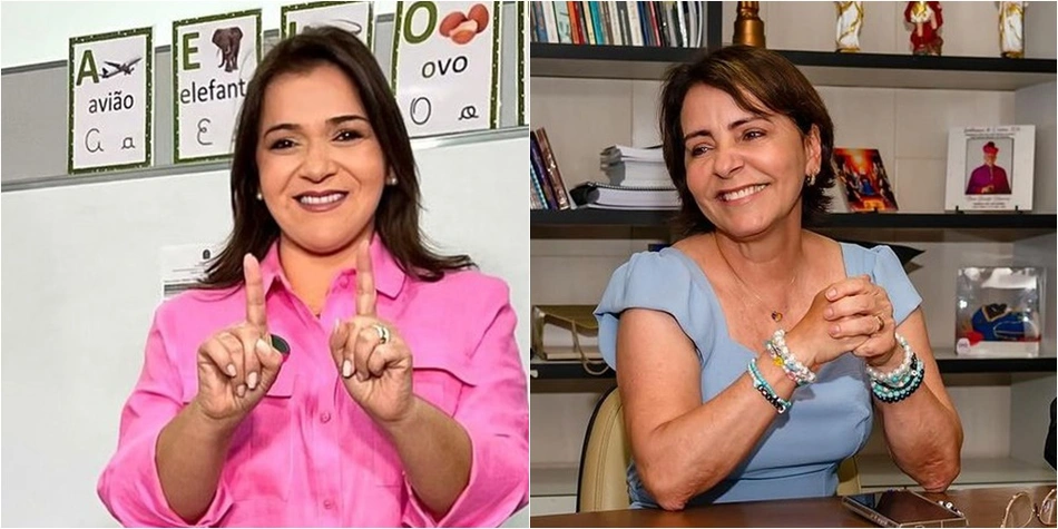 Adriane Lopes e Emília Corrêa