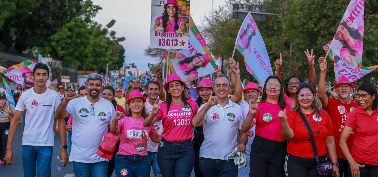 Apoiadores de Iasminne Pinheiro