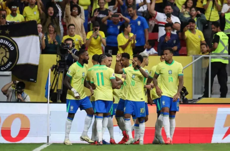 Brasil goleou o Peru por 4 a 0