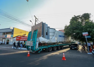 Carga de fingers era levada para o Aeroporto de Teresina