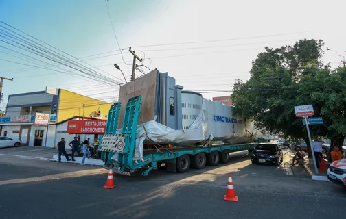 Carga de fingers era levada para o Aeroporto de Teresina