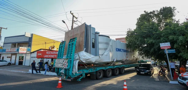 Carga de fingers era levada para o Aeroporto de Teresina