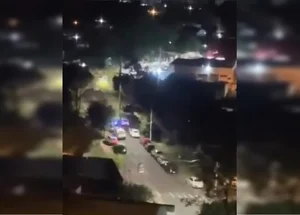 Cerco policial para capturar o atirador