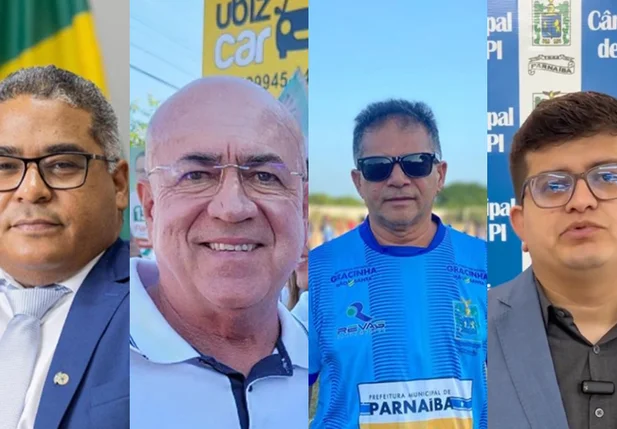 Daniel Jackson, Geraldinho, Batista do Catanduvas e Zé Filho Caxingó