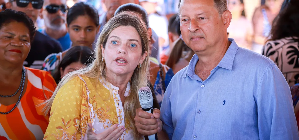 Deputada Gracinha Moraes Souza fala aos presentes