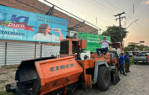 Deputado Dr. Marcus Vinícius anuncia asfaltamento no bairro Bom Lugar