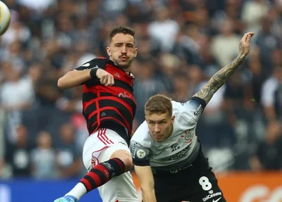 Duelo entre Corinthians e Flamengo