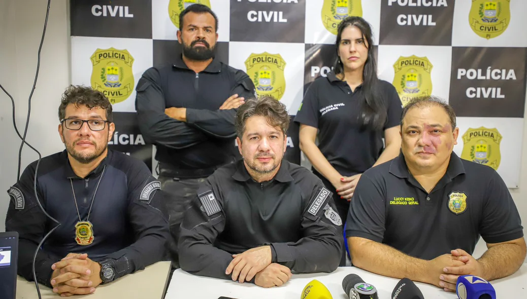 Equipe de Delegados responsáveis pela operação