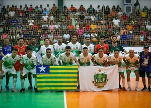 Equipe do Campo Largo na Copa do Nordeste de Futsal 2024