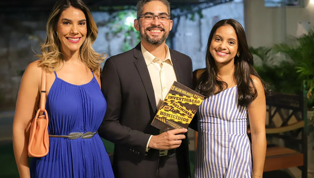 Evento de lançamento do livro "Investigação Preliminar em Homicídios"