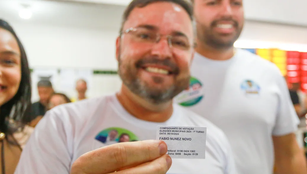 Fábio Novo após votação