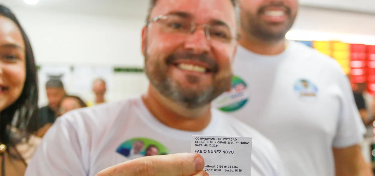 Fábio Novo após votação