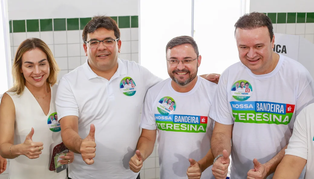 Fábio Novo e Rafael Fonteles em votação