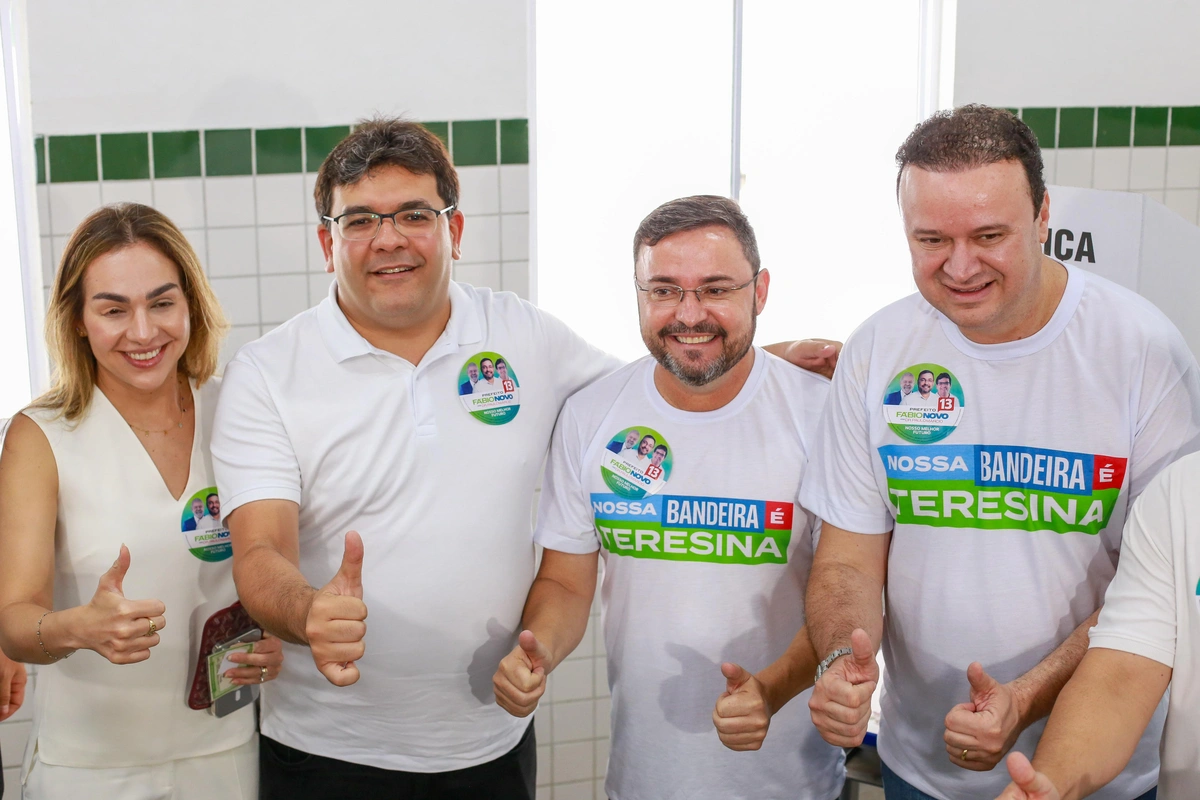 Fábio Novo e Rafael Fonteles em votação