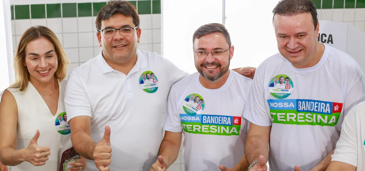 Fábio Novo e Rafael Fonteles em votação