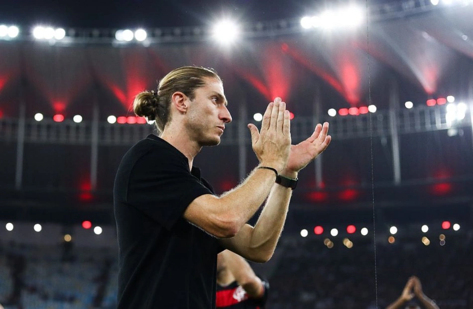 Filipe Luís, técnico do Flamengo