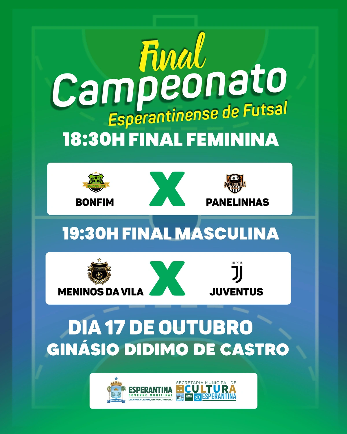 Final do Campeonato Esperantinense de Futsal