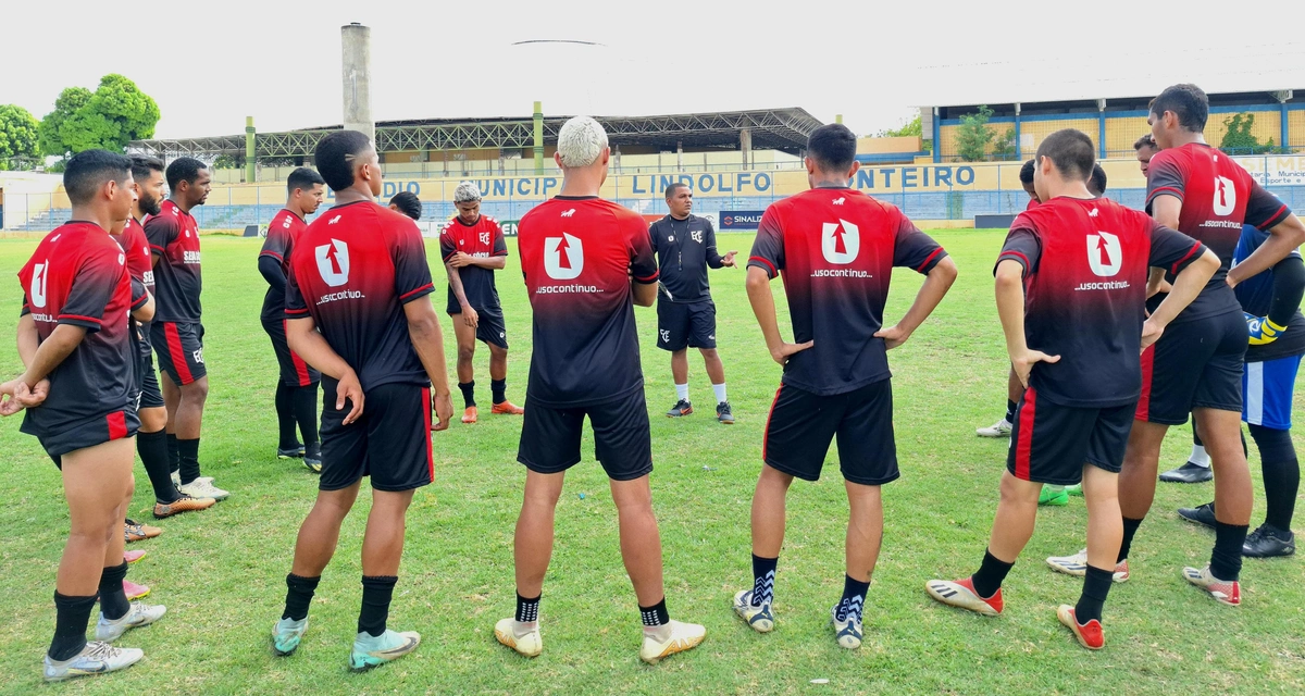 Flamengo-PI encerra preparação para jogo contra o Atlético-PI