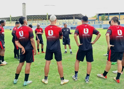 Flamengo-PI encerra preparação para jogo contra o Atlético-PI