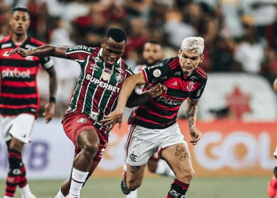 Fluminense venceu o Flamengo por 2 a 0