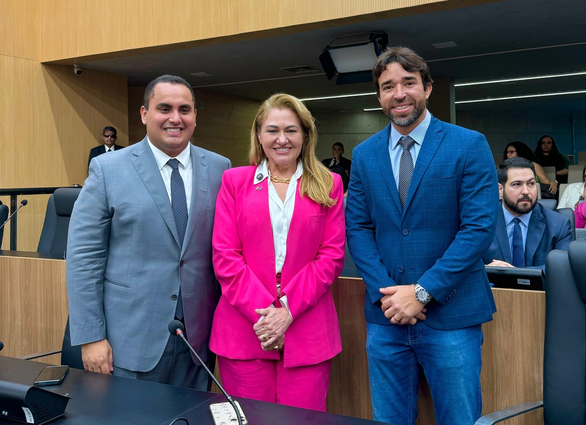 Georgiano Neto, Simone Pereira e Marden Menezes