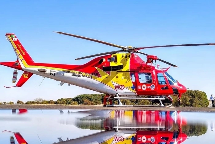 Helicóptero do Corpo de Bombeiros de MG