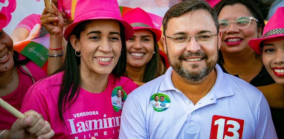 Iasminne Pinheiro e Fábio Novo