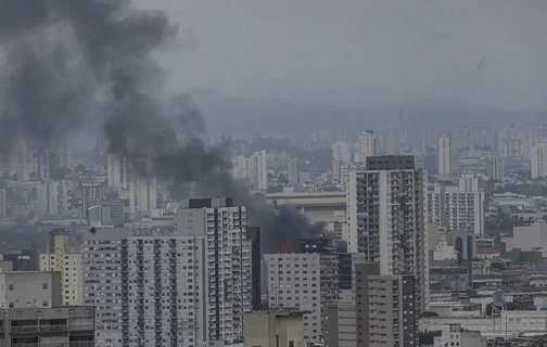 Incêndio em São Paulo