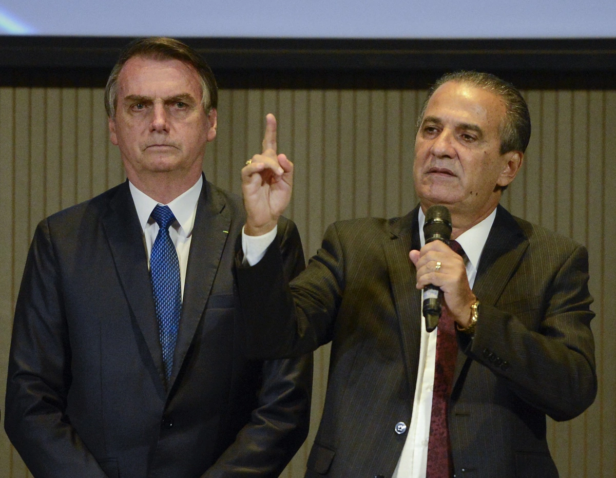 Jair Bolsonaro e Silas Malafaia