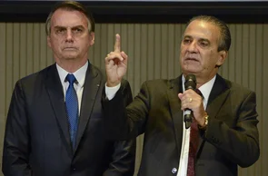 Jair Bolsonaro e Silas Malafaia