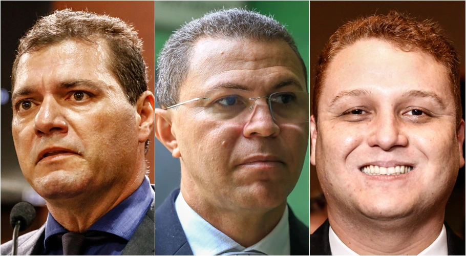 Joaquim do Arroz, Gustavo de Carvalho, Venâncio Cardoso, vereadores eleitos pelo PT