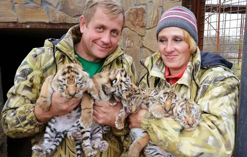 Leokadia Perevalova, morreu atacada por leões