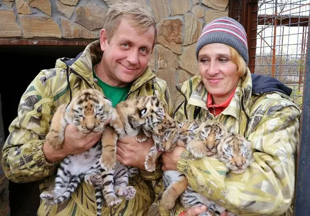 Leokadia Perevalova, morreu atacada por leões