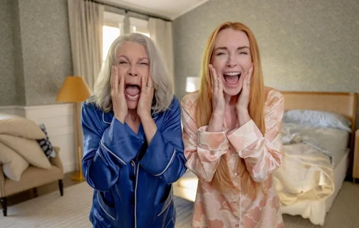 Lindsay Lohan e Jamie Lee Curtis em primeira imagem de “Sexta-Feira Muito Louca 2”