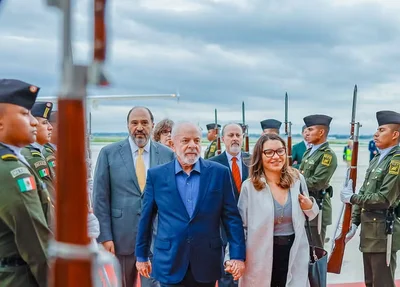 Lula e sua esposa Janja