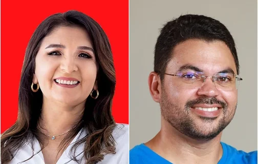 Maninha e Rafael Silva