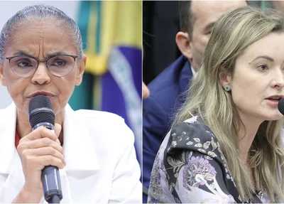 Marina Silva e Júlia Zanatta