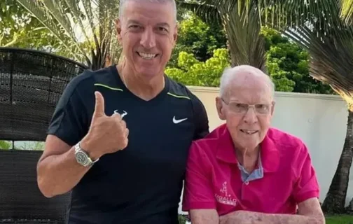 Mário Cesar, o filho mais novo do ex-jogador Mario Jorge Lobo Zagallo