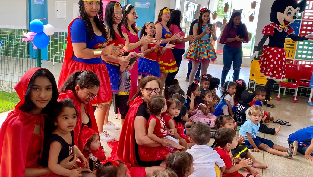 Momento de diversão em Esperantina