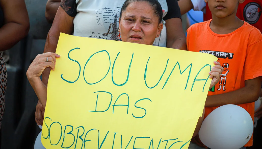 Mulher estava no grupo com as vítimas no momento do acidente