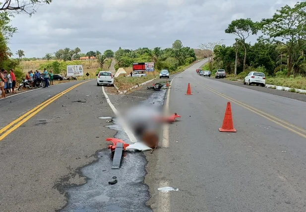 Mulher morre em acidente grave em Lagoinha do Piauí