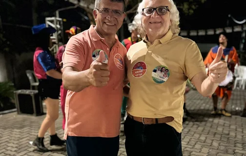 O candidato a vereador Celso Henrique (PSB) recebeu apoio de Robespierre Bastos, ex-secretário de Esportes de Teresina