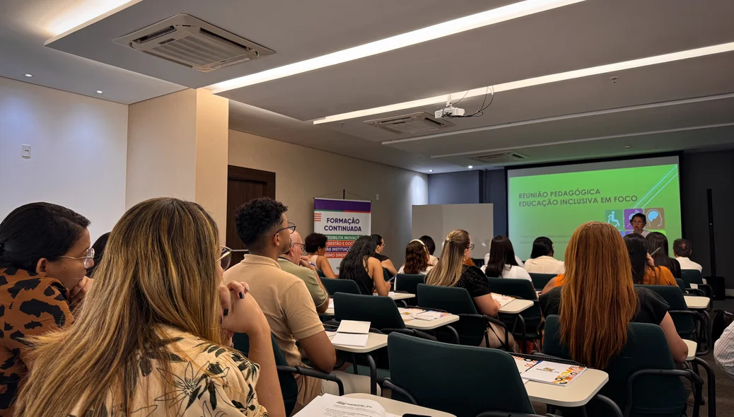 O evento foi realizado no Auditório Parnaíba