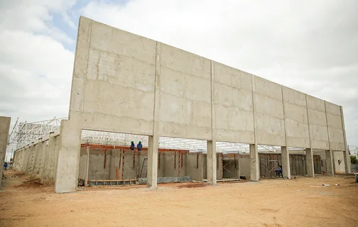 Obra do Mercadão das Mulheres