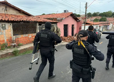 Operação DRACO 159 na zona leste de Teresina