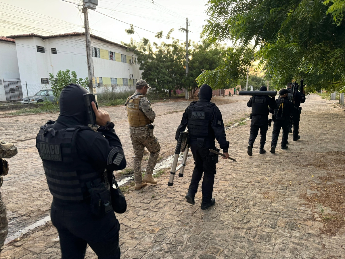 Operação DRACO 160 em Teresina