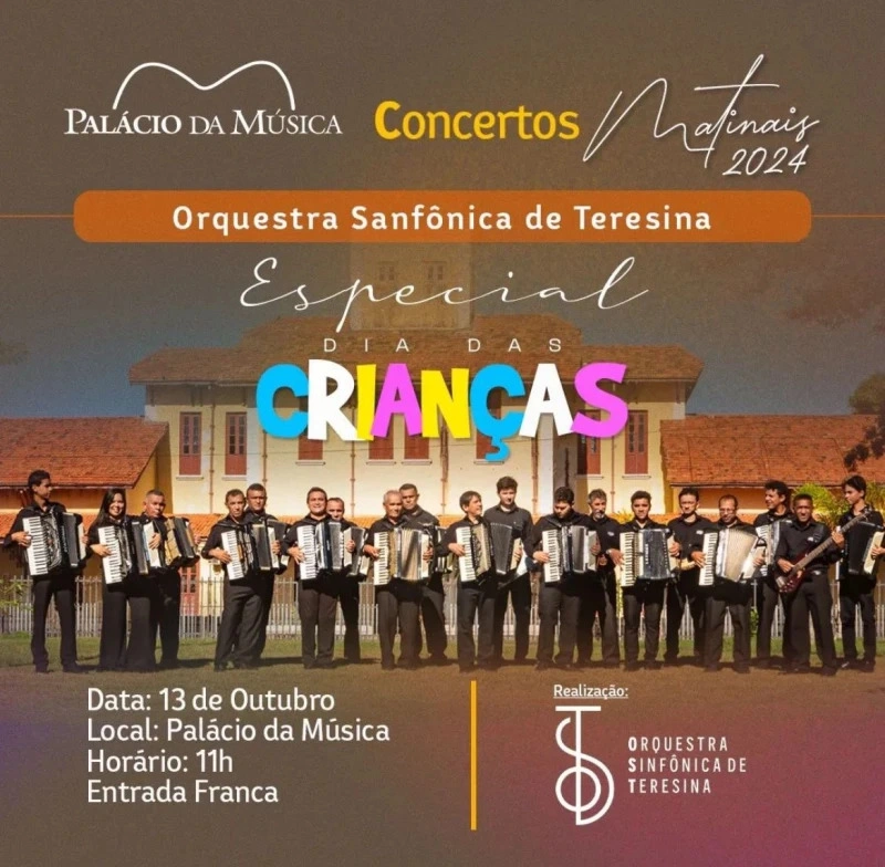 Orquestra sinfónica especial Dia das Crianças