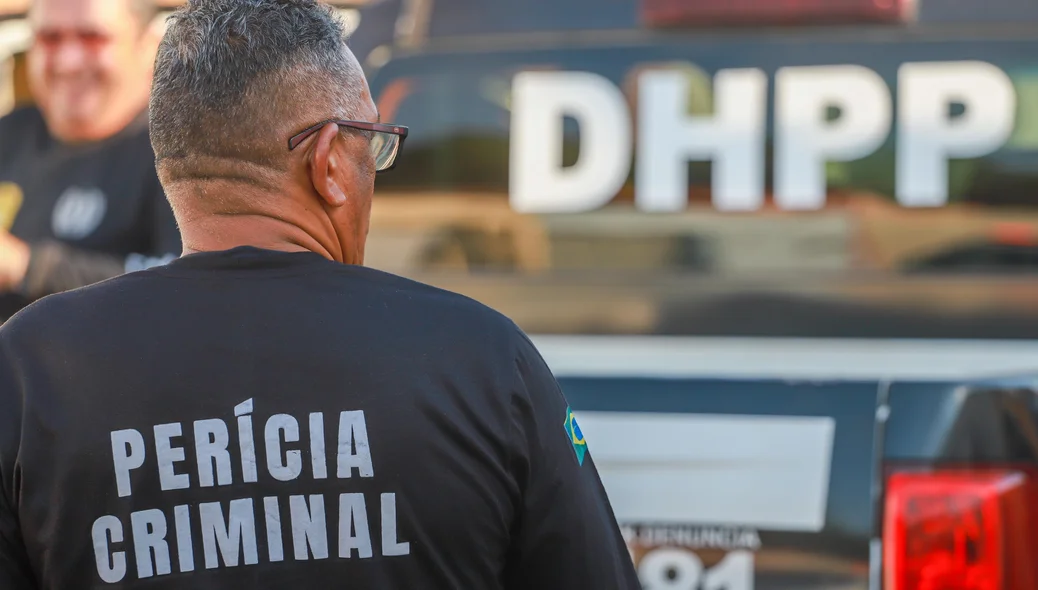 Perícia Criminal no local da ocorrência